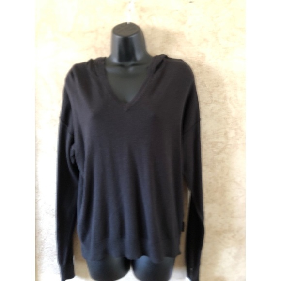 Calvin Klein Jeans Hooded  lightweight sweatshirt Size Medium NWT - Picture 1 of 6